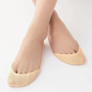 Women Silicone Non‑Slip Invisible Heel Socks