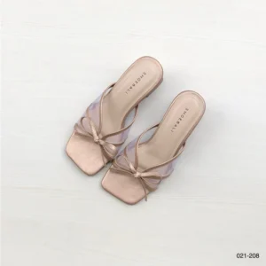 Shoe Barley Block Heel Sandals in Brown