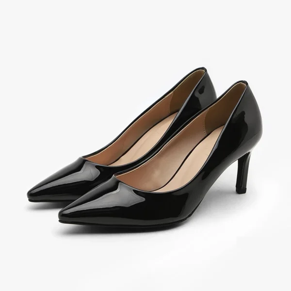 Cameli Enamel Stiletto Heels