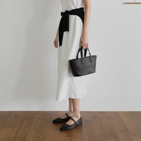 Maniel Mesh Mary Jane Flats